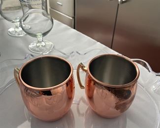 Copper Mule cups