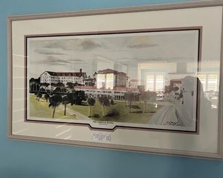 Limited Edition Ormond Hotel by D. A. Bendezi, 269/525, 31" x 19"