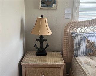 Pair of nightstands 24 x 17.5 x 26