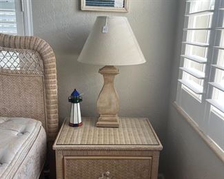 Pair of nightstands 24 x 17.5 x 26