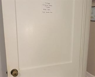 Original doors circa 1940's. 