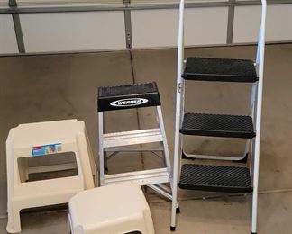 Assortment of Step Ladders