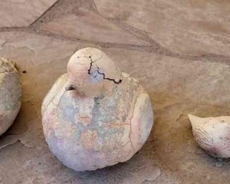 Bird Family Yard Art