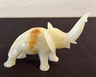 Carved Stone Elephant