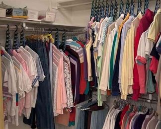 Closet Full Of Clothes