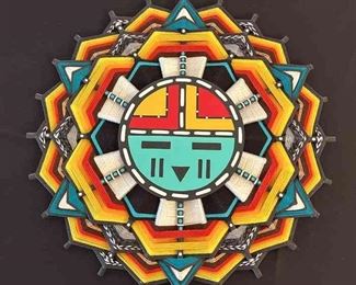 Dawa Sun Signed Hopi Weaving