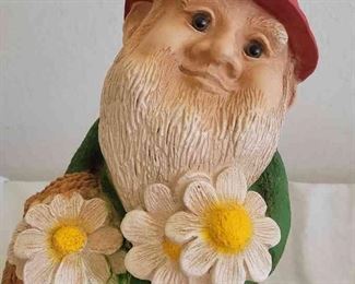Gnome With Flowers