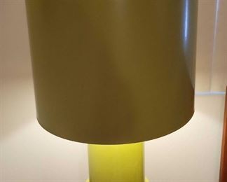 Green Mid Century Table Lamp