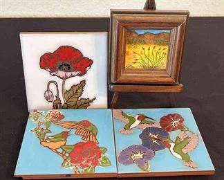 Mini Painting By Carter Lueders Painted Tiles