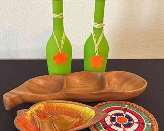 Monkey Pod Serving Bowl More