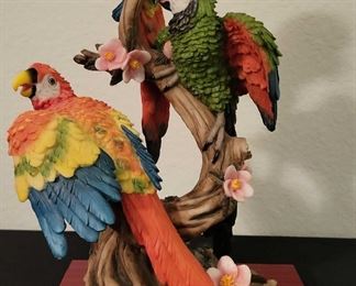 Montefiori Collection Parrot Statue