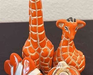 Orange Animal Menagerie