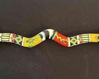 Painted Wood Arrow Wall Hanging