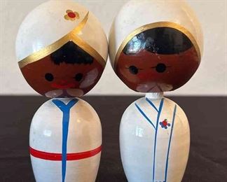 Wood Bobble Head Figures Made In Korea