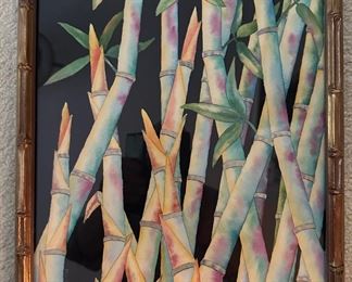 Bamboo, watercolor by Ross