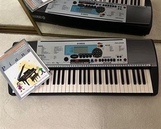 Electronic keyboard with stand
