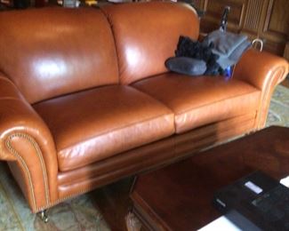 Hancock & Moore leather sofa