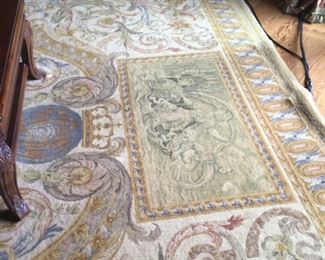 Aubusson design carpet