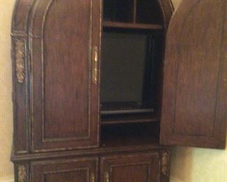 Armoire/tv cabinet, flat screen tv