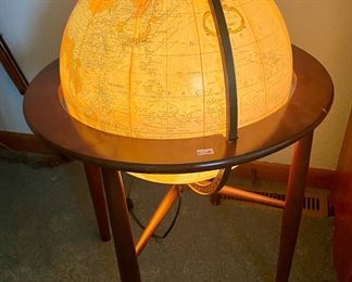 Large light-up globe 