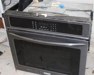 never-used wall oven; needs a control panel
