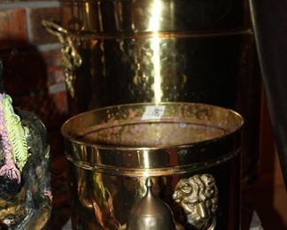 brass planters