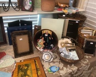 a couple of Norman Rockwell plates