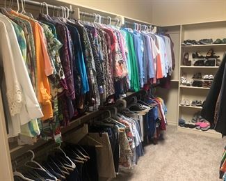 And lots of fine clothing