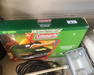 Coleman 2-burner propane stove