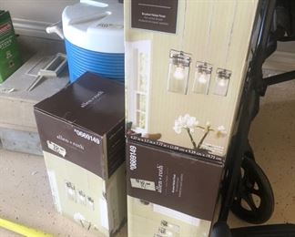 Light fixtures new in the box