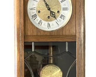 President Wood Wall Clock