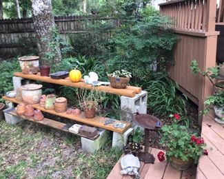 Pots and plants 