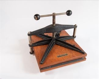 Antique Printing Press