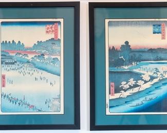 Japanese Wood Block Prints