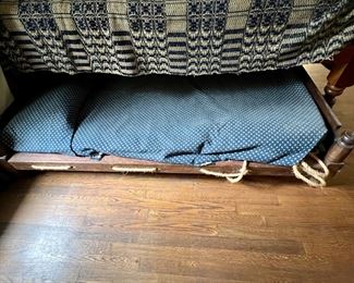 Trundle Bed (sold separately) Possibly Va., W. Va or Maryland - Bought at Mint Antique Show  