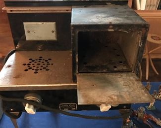 Little Cook - Electric Range - Sears and Roebuck - 1930's. This has been in the same family since it was purchased. 