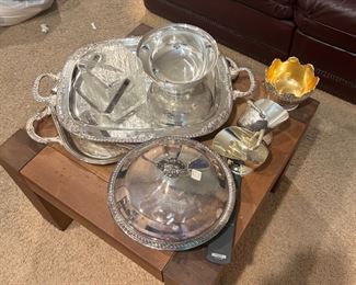 Loads of silver plate 