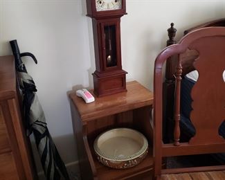 Mini tall case clock