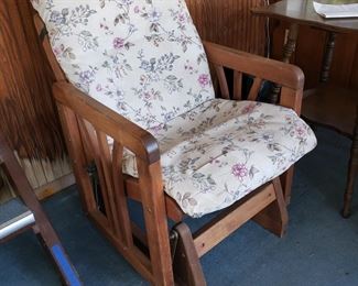 Barrington glider chairs, pair