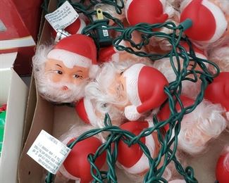 Santa head lights