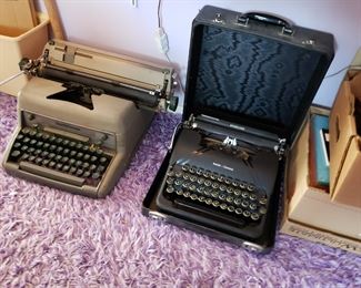 Vintage typewriters