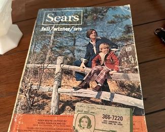 The famous Sears catalog that was pulled off the shelves due to a little exposure of the man’s “junk” lol. 