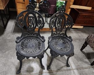 Cast Victorian Patio Chairs