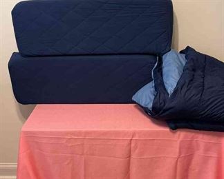 Comforter and pillows