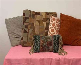 Five Throw Pillows