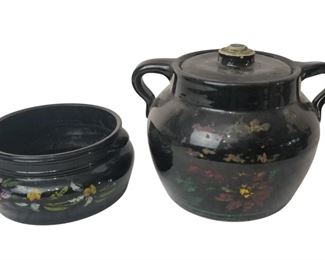 Antique Bean Pot