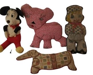 Antique Stuffed Animals 