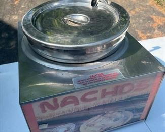 Helmco Lacy Div - Concession Stand Cheese Warmer with Laddle 24oz