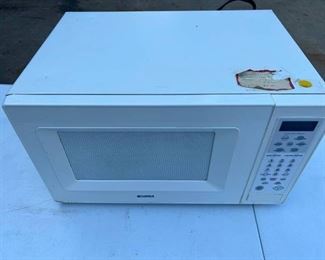 White Kenmore Microwave 20x14x12