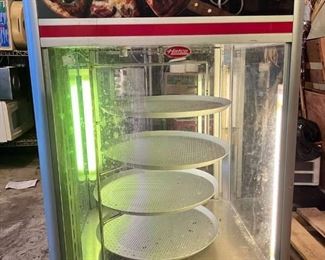 Hatco FSDT-1 - 22.42 inch Countertop Holding & Display Case w/ Rotating Rack - (1) Door, 120v